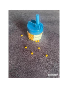 Biberon 400 billes orange 0.12g avec bec verseur