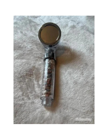 pommeau douche anti calcaire eco l eau haute pression système 3 couches filtre