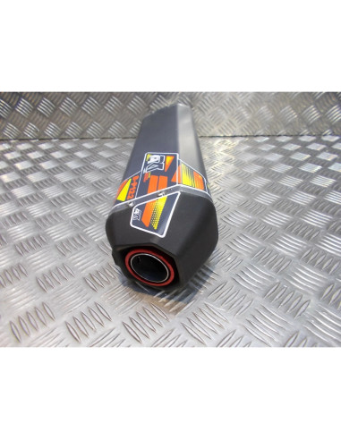 ligne pot echappement inox art b-p122 silencieux alu moto husqvarna fe 450 76906