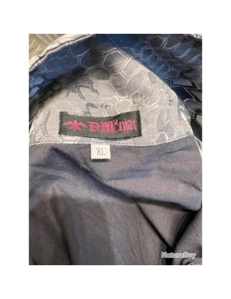 t-shirt manche longue dmoniac airsoft camo taille xl