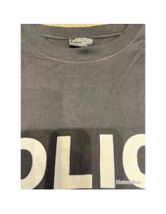t-shirt mil-tec - noir logo police taille l 2