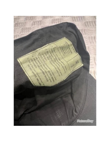 mil-tec casquette us bdu Noir cap hot weather teesar taille xl