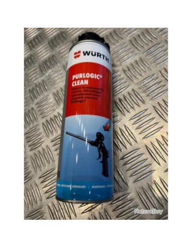 nettoyant pour mousse PU PURLOGIC Clean 500ml wurth 0892160073