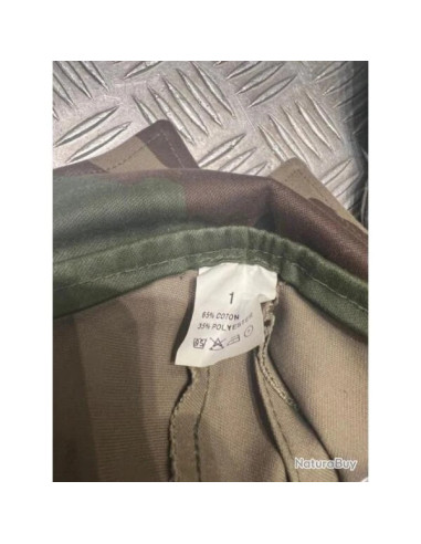 casquette militaire camouflage csv 1995 taille 58 et 1 neuf