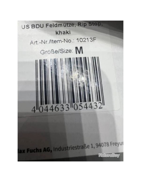 mfh bdu casquette militaire en Ripstop kaki sable desert taille s ou m