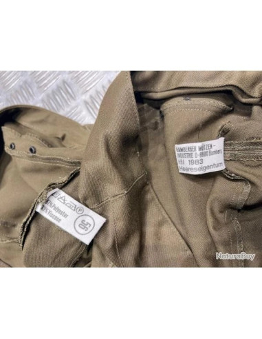 Casquette militaire austrowaren origine armée autrichienne 1983 taille 56