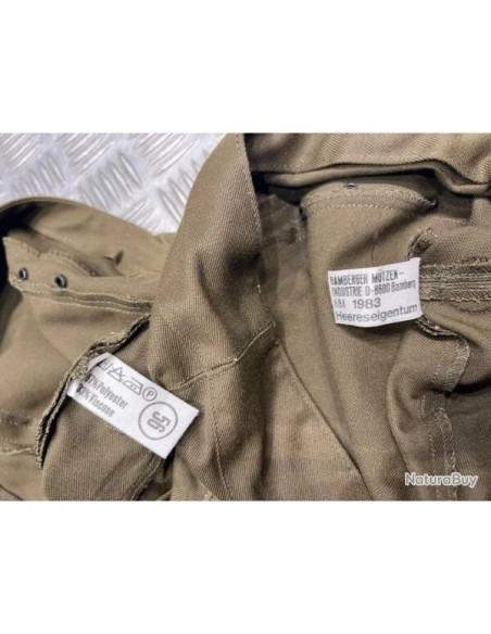 Casquette militaire austrowaren origine armée autrichienne 1983 taille 56