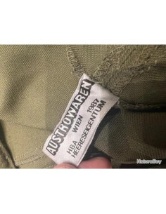 Casquette militaire austrowaren origine armée autrichienne 1987 taille 56 2