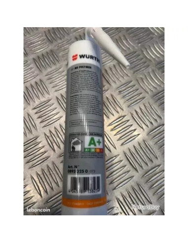 Cartouche mastique colle hybride ms polymere polyvalent blanc wurth plusieurs