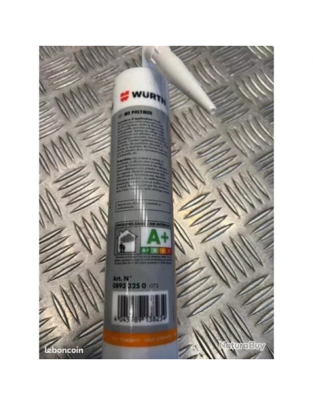 Cartouche mastique colle hybride ms polymere polyvalent blanc wurth plusieurs
