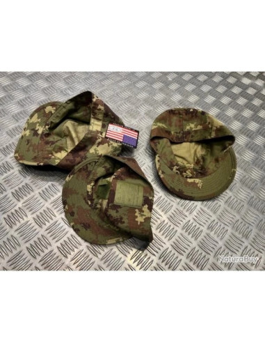 mfh bdu casquette militaire en Ripstop Vegetato Woodland taille s