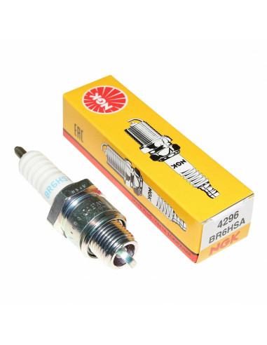 bougie ngk br6hsa moto scooter mobylette peugeot 50 100 rapido honda shadow wall