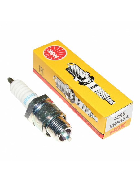 bougie ngk br6hsa moto scooter mobylette peugeot 50 100 rapido honda shadow wall