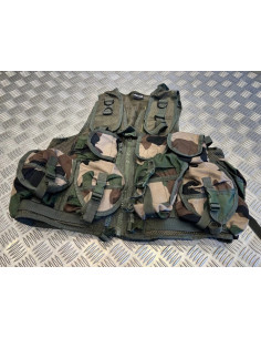Gilet tactique 9 poches tactical vest Mil-Tec camo paintball aisoft