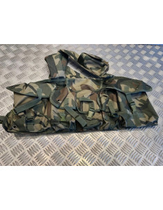 Gilet tactique 9 poches tactical vest Mil-Tec camo paintball aisoft 2