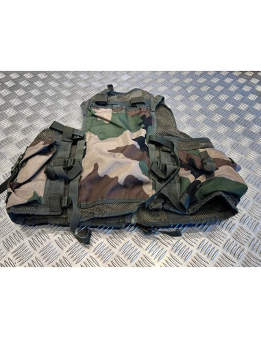 Gilet tactique 9 poches tactical vest Mil-Tec camo paintball aisoft