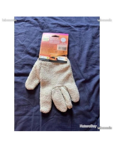 Pyrofeu gant de protection anti chaleur 250°c barbecue poele a bois taille 10