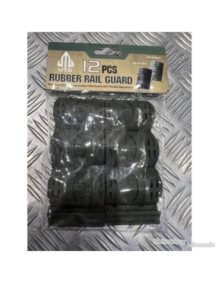 Kit 12 couvre rails en caoutchouc UTG rubber rail guard