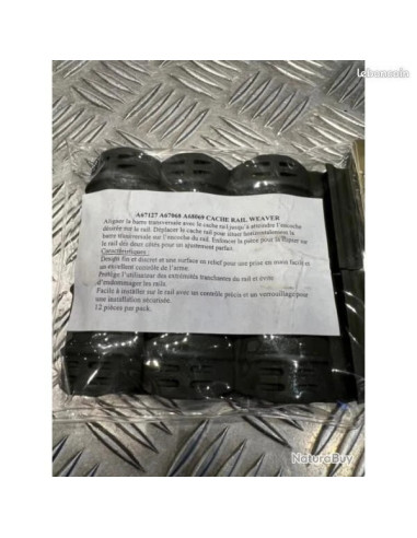 Kit 12 couvre rails en caoutchouc UTG rubber rail guard