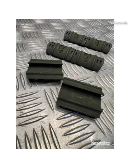 Kit 12 couvre rails en caoutchouc UTG rubber rail guard