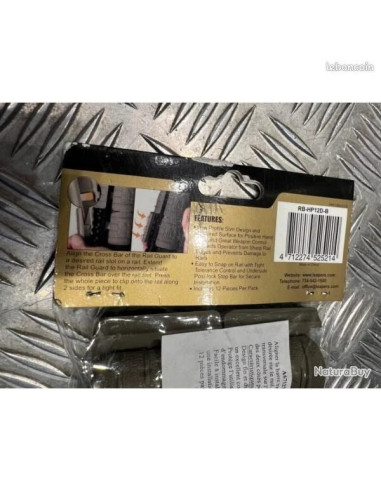 Kit 12 couvre rails en caoutchouc UTG rubber rail guard