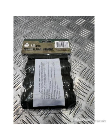 Kit 12 couvre rails en caoutchouc UTG rubber rail guard