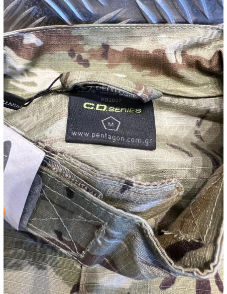 Veste militaire Pentagon ACU 2.0 armée grecque camo résistant s , m  ou xxl