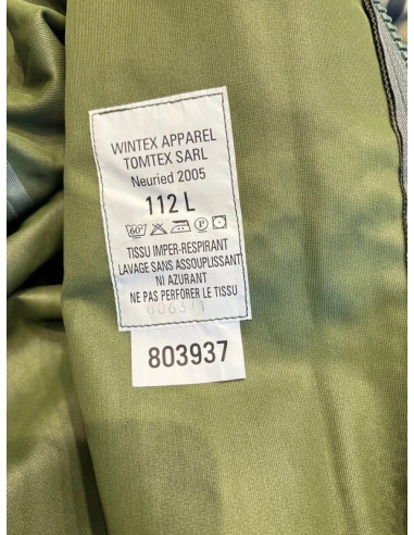 parka veste bdu cam Gortex Commando Wintex Tomtex SARL taille 46 ou 112l