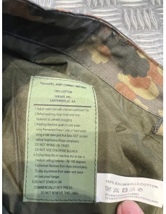 Pantalon de combat army combat uniform teesar cartersville Flecktarn taille l 2