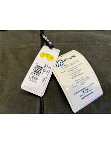 sweat polaire life line olive taille xxl 62821221