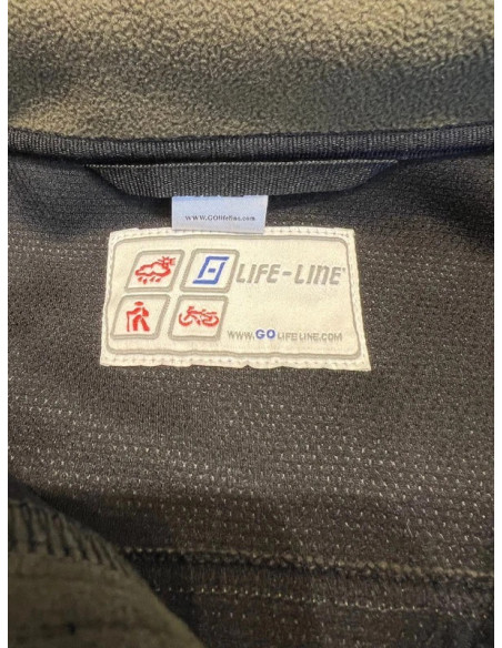 sweat polaire life line olive taille xxl 62821221