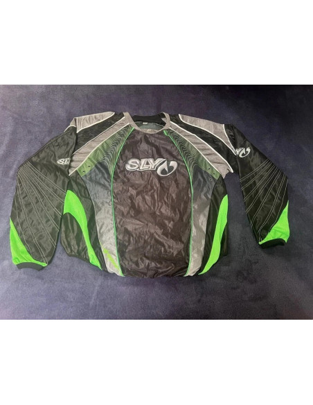 sweat sly s11 pro merc jersey marque de paintball taille l