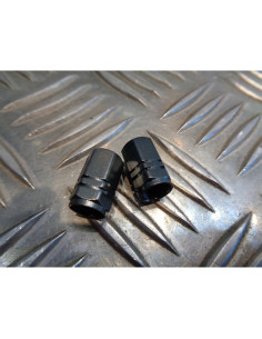 jeu de 2 x embout de valve bouchon gris scooter moto quad ... 2