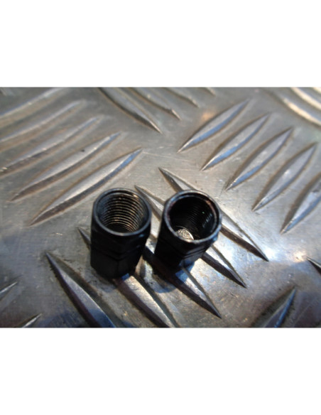jeu de 2 x embout de valve bouchon gris scooter moto quad ...
