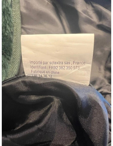 blouson bomber pilote aviateur sotextra vert kaki taille m