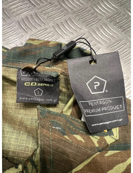 veste pentagon k02001 bdu jacket c.d.serie taille s m xl et xxl camo