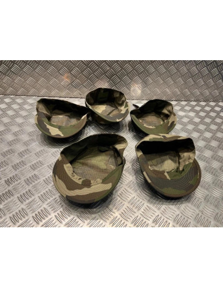 Mfh bdu casquette militaire en Ripstop Woodland