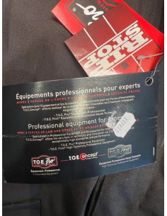 blouson toe pro taille xxxl 201079 intemperie noir doublure polaire amovible 2