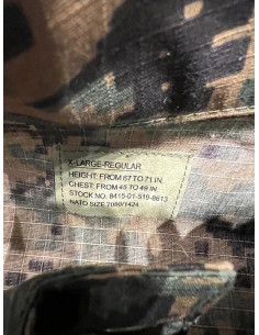 veste militaire modele us acu combat teesar camouflage digital mil-tec taille xl 2