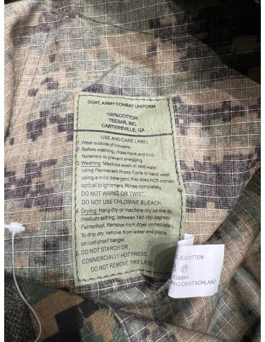 veste militaire modele us acu combat teesar camouflage digital mil-tec taille xl