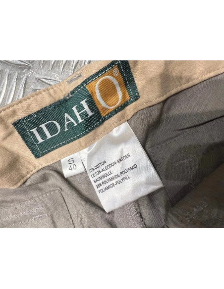 pantalon treillis idaho taille s neuf marron beige