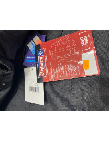 veste parka blouson de Securite noir Cityguard neuf taille m