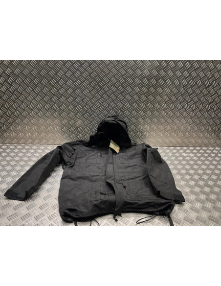 veste blouson parka mil-tec noir high protection taille m neuf
