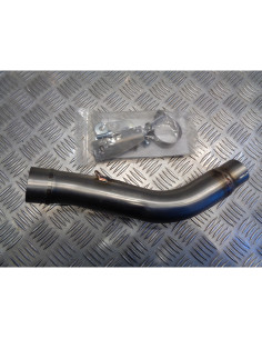 tube intermediaire raccord pot echappement crd inox qp2 quad suzuki 450 ltr 2006 2