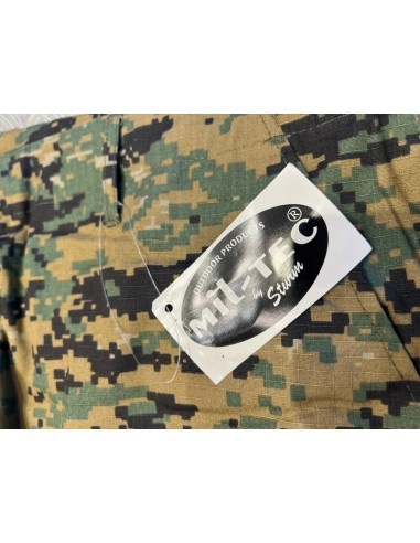 Pantalon militaire ripstop bdu mil-tec camo digital neuf taille xxl ou xl