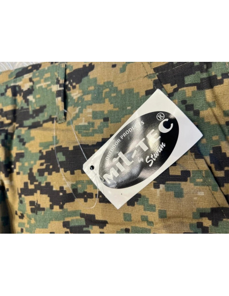 Pantalon militaire ripstop bdu mil-tec camo digital neuf taille xxl ou xl