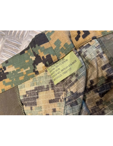 Pantalon militaire ripstop bdu mil-tec camo digital neuf taille xxl ou xl