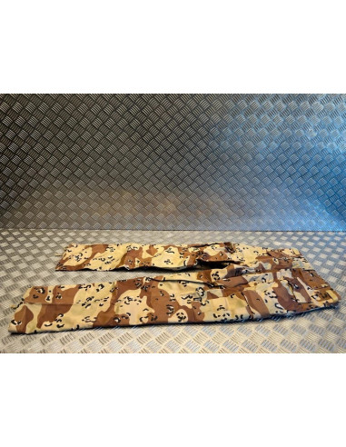 mil-tec teesar pantalon bdu en ripstop camo desert neuf taille s