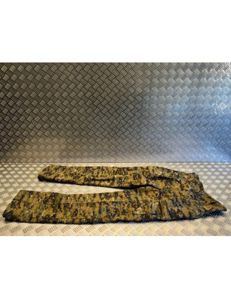 Mil-tec teesar pantalon bdu en ripstop camo digital woodland neuf taille s