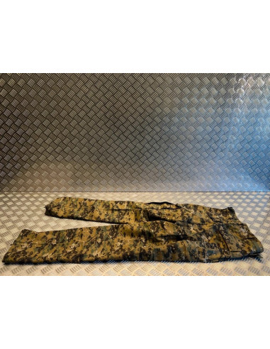Mil-tec teesar pantalon bdu en ripstop camo digital woodland neuf taille s